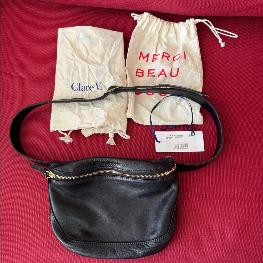 BUTTER-SOFT Clare V Fanny pack!